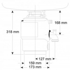 InSinkErator M56 rozdrabniacz odpadów